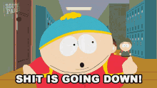 Shit Is Going Down Eric Cartman GIF - Shit Is Going Down Eric Cartman South Park GIFs