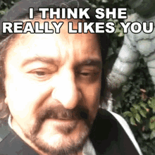 I Think She Really Likes You Tom Savini GIF - I Think She Really Likes You Tom Savini Cameo GIFs