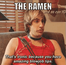 The Ramen Pp Sucking Lips GIF - The Ramen Pp Sucking Lips Mouth GIFs