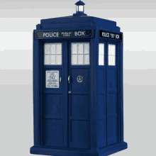 Dr Who Police Box GIF - Dr Who Police Box Dommies GIFs