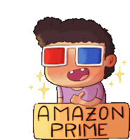 Amazon Prime ऐमज़ॉनप्राइम Sticker - Amazon Prime ऐमज़ॉनप्राइम ओटीटी Stickers