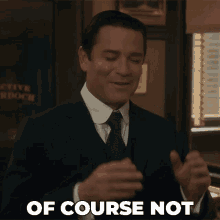 Of Course Not William Murdoch GIF - Of Course Not William Murdoch Murdoch Mysteries GIFs