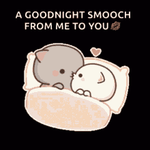 A Goodnight Smooch From Me Kiss GIF - A Goodnight Smooch From Me Kiss Cuddle GIFs