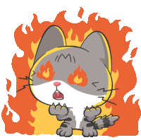 Cat Diragana Sticker - Cat Diragana Meow The Tabby Cat Stickers