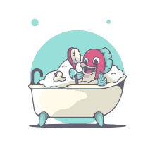 fish cleaning clean bath ha