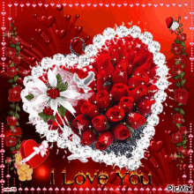 I Love You Flowers Gif Gifs Tenor
