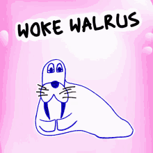 Woke Walrus Veefriends GIF - Woke Walrus Veefriends Aware GIFs