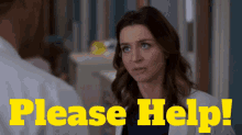 Greys Anatomy Amelia Shepherd GIF - Greys Anatomy Amelia Shepherd Please Help GIFs