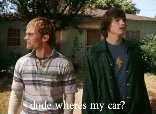 Dude Wheres My Car GIF - Dude Wheres My Car Looking Around GIFs