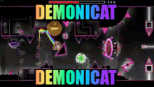 Demonicat Geometry Dash GIF - Demonicat Geometry Dash Epic Demon GIFs