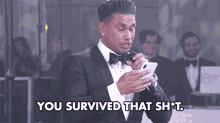 you survived that shit grooms men friends wedding message read survivor