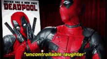 Deadpool Laughing GIF - Deadpool Laughing Uncontrollable GIFs