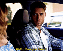 This Is Us Kevin Pearson GIF - This Is Us Kevin Pearson Well There You Have It GIFs