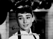 Audrey Hepburn He Doesnt Even Know I Exist GIF - Audrey Hepburn He Doesnt Even Know I Exist Upset GIFs