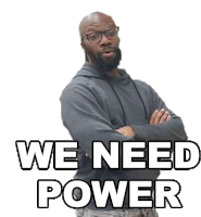 We Need Power Rich Rebuilds Sticker - We Need Power Rich Rebuilds We Need To Power This Up Stickers