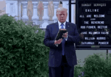 Donald Trump Bible GIF - Donald Trump Trump Bible GIFs