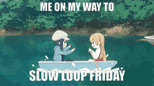 Slow Loop Friday Minagi GIF - Slow Loop Friday Slow Loop Minagi GIFs