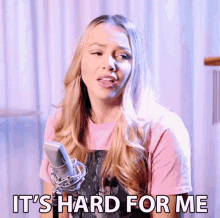 Its Hard For Me Emma Heesters GIF - Its Hard For Me Emma Heesters Andmesh GIFs