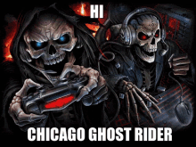 Hi Chicago GIF - Hi Chicago Ghost GIFs