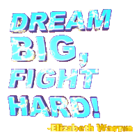 Dream Big Fight Hard F Ight Hard Sticker - Dream Big Fight Hard Dream Big F Ight Hard Stickers