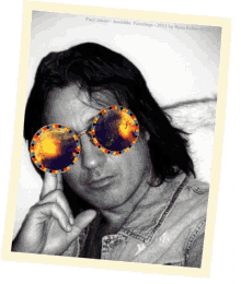 paul jaisini galaxy sunglasses polaroid black and white photo