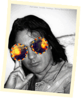 Paul Jaisini Galaxy Sunglasses Sticker - Paul Jaisini Galaxy Sunglasses Polaroid Stickers
