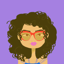Girl With Sunglasses Cartoon GIF - Girl With Sunglasses Cartoon Cool GIFs
