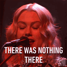 There Was Nothing There Phoebe Bridgers GIF - There Was Nothing There Phoebe Bridgers I Know The End Song GIFs