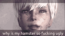 Why Is My Hamster So Fucking Ugly 9s GIF - Why Is My Hamster So Fucking Ugly 9s Nier GIFs