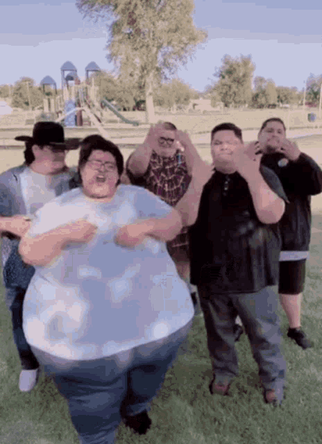 Discord Mods Fat Guys Dancing GIF.