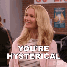 Youre Hysterical Elizabeth GIF - Youre Hysterical Elizabeth The Ms Pat Show GIFs