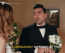 I Am Continuously Impressed By You Dan Levy GIF - I Am Continuously Impressed By You Dan Levy David GIFs