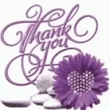Thank You Floral GIF - Thank You Floral Purple - Discover & Share GIFs