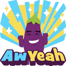 aw yeah eggplant life joypixels eggplant success aw yeah eggplant life joypixels eggplant success