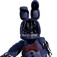 Withered Bonnie Sticker - Withered Bonnie Fnaf2 Stickers