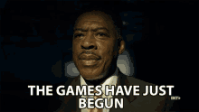 The Games Have Just Begun It Has Begun GIF - The Games Have Just Begun It Has Begun It Has Started GIFs