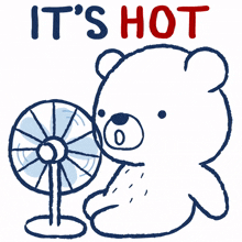 cooling bear