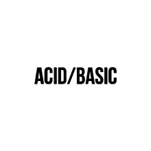 acid basic fashion logo brand luxury