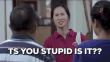 Paige Chua Stupid GIF - Paige Chua Stupid Ts You Stupid Is It GIFs