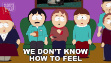 We Dont Know How To Feel Randy Marsh GIF - We Dont Know How To Feel Randy Marsh Sharon Marsh GIFs