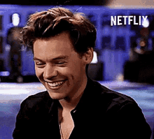 Harry Styles Laughing GIF - Harry Styles Laughing Dimples GIFs