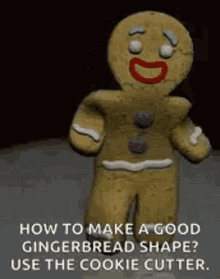 Gingerbread Man Dancing GIF - Gingerbread Man Dancing Baking GIFs