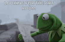 Kermit The Frog Looking For Directions GIF - Kermit The Frog Looking For Directions Navigate GIFs