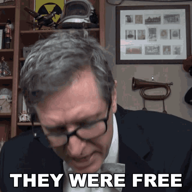 They Were Free Lance Geiger GIF - They Were Free Lance Geiger The History Guy GIFs
