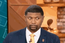 Jalen Rose Sipping Tea GIF - Jalen Rose Sipping Tea You Were Saying GIFs