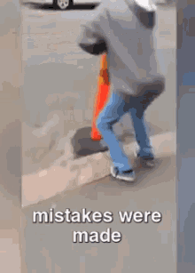 Mistakes Were Made Indeed. GIF - Fall Trip Fail GIFs