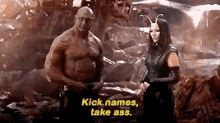Drax Kick Names GIF - Drax Kick Names Take Ass GIFs