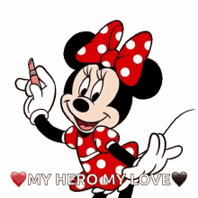 Minnie Mouse Thank You GIF - Minnie Mouse Thank You My Hero GIFs