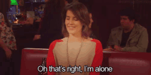 Just Alone GIF - Foreveralone Cobysmulders Himym GIFs