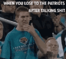 Patriots Talking Shit GIF - Patriots Talking Shit Fan GIFs